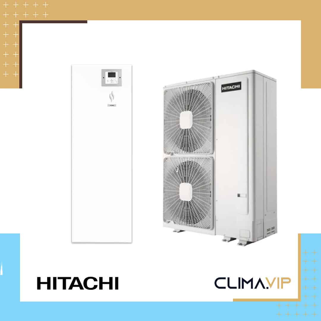 Термопомпа Hitachi Yutaki S COMBI RWD-5.0NWE-200S/RAS-5WHVNPE