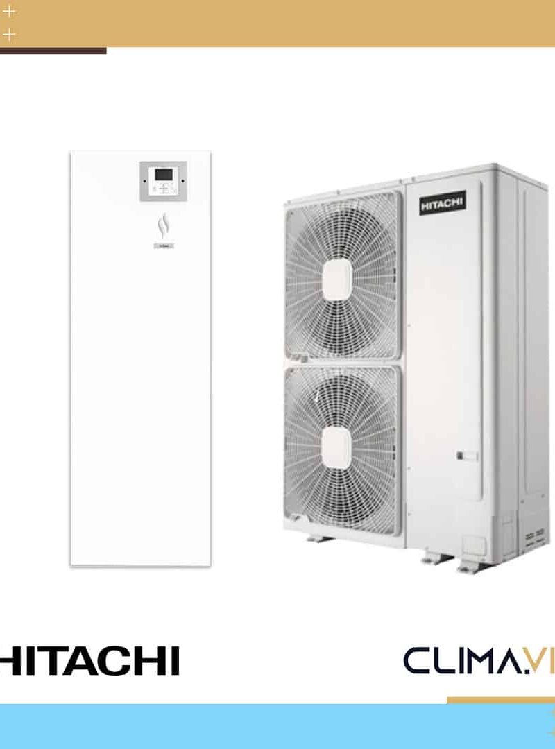 Термопомпа Hitachi Yutaki S COMBI RWD-6.0NWE-200S/RAS-6WHVNPE