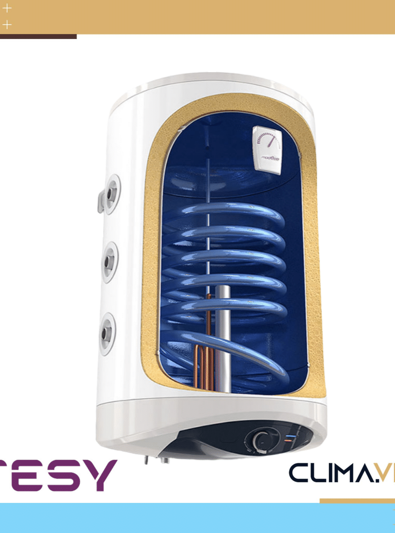 Вертикален бойлер TESY ModEco GCV6SL 80 47 30 C21 TSRP с лява серпентина