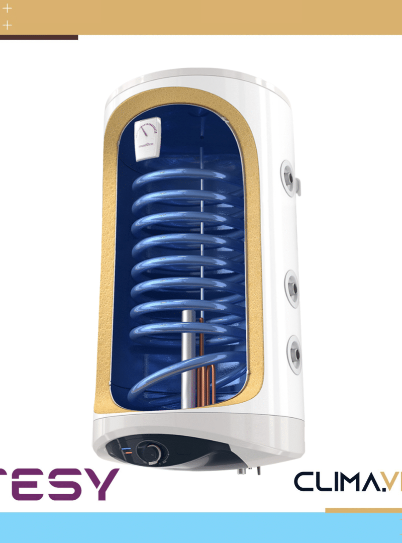 Вертикален бойлер TESY ModEco GCV9S 120 47 20 C21 TSRCP с дясна серпентина