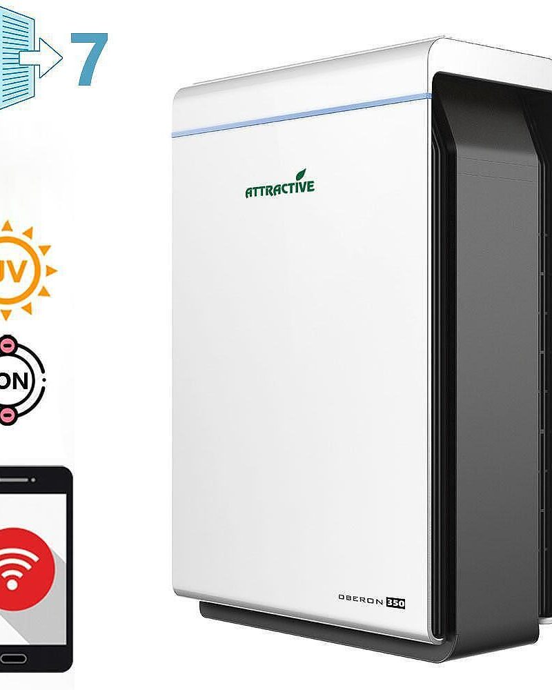 Oberon 350 WiFi (до 45-65 м2) - Пречиствател за въздух