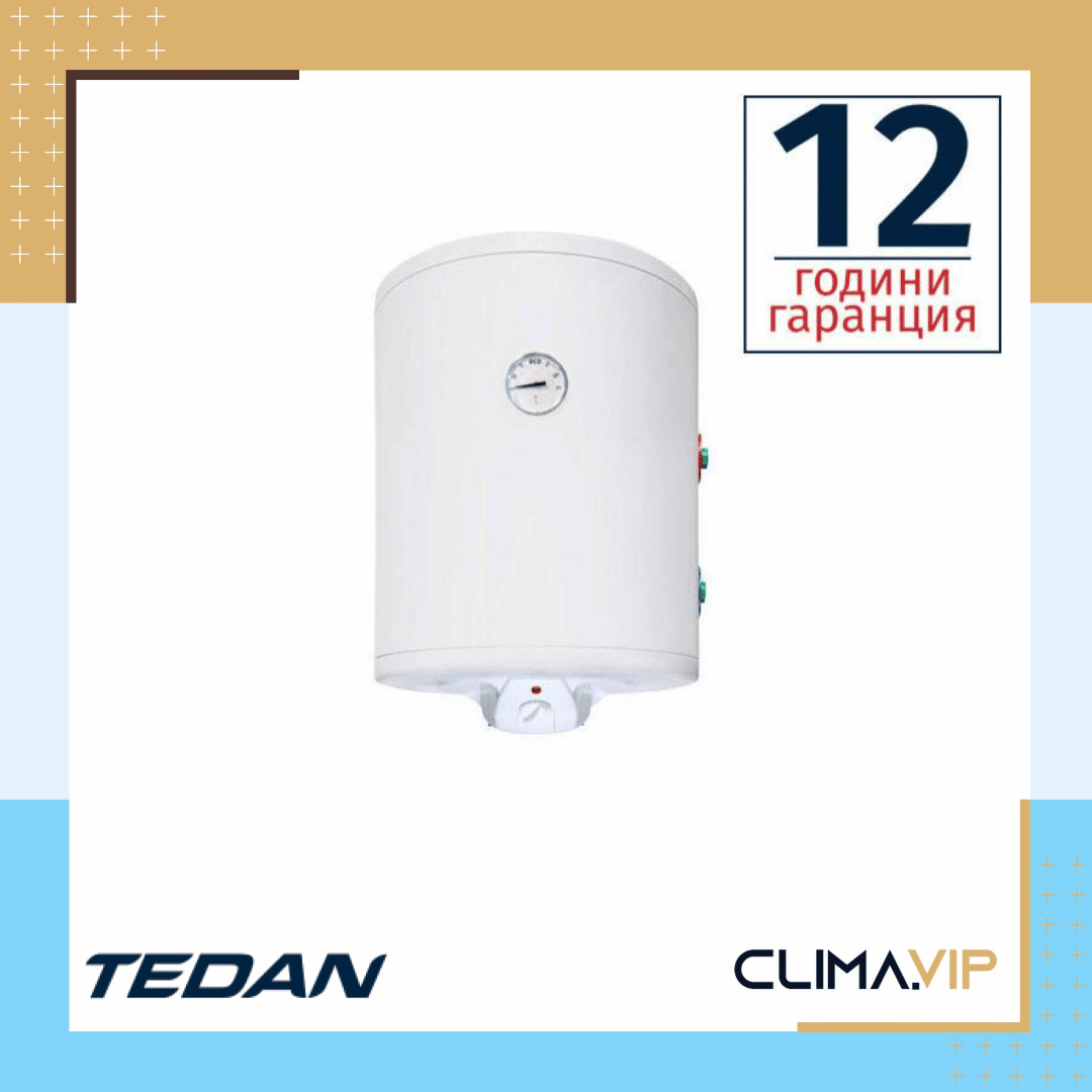 Електрически бойлер Tedan Combi Pro inox 50л 2 kW