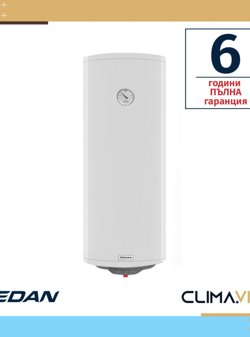 Електрически бойлер Tedan Slim 80л