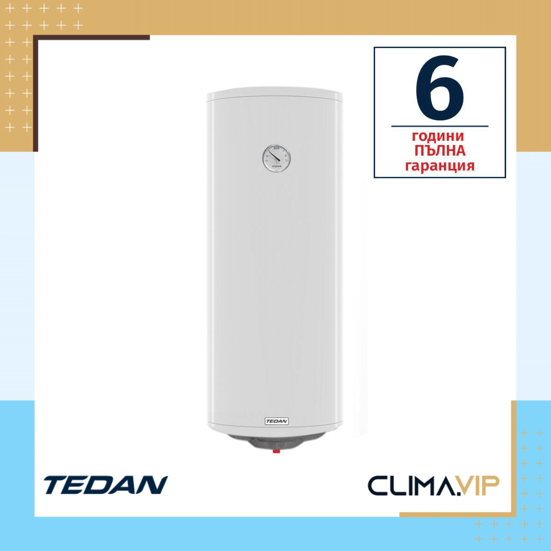 Електрически бойлер Tedan Slim 80л