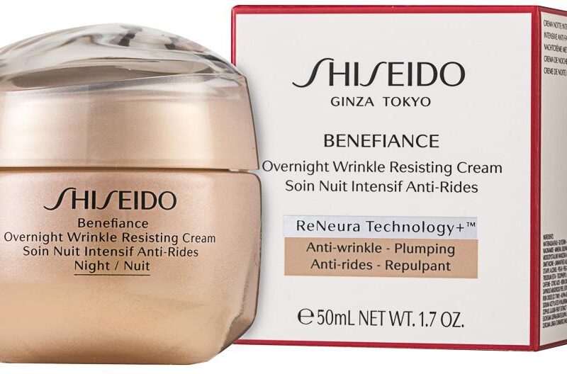 Shiseido Benefiance Overnight Wrinkle Resisting Cream Нощен крем против бръчки на супер цена от parfium.bg