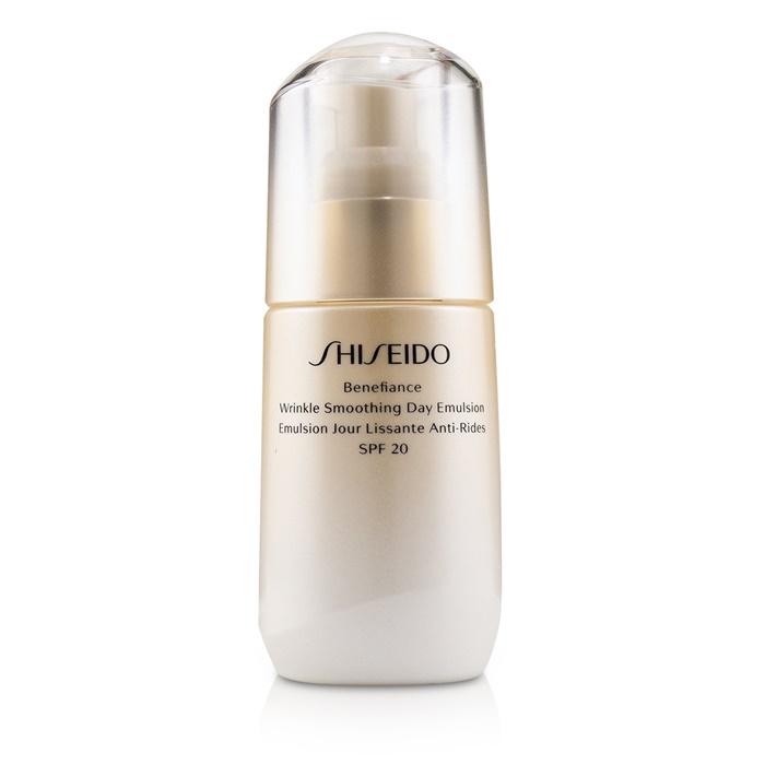 Shiseido Benefiance Wrinkle Smoothing Day Emultion SPF 20 Дневна емулсия за лице на супер цена от parfium.bg