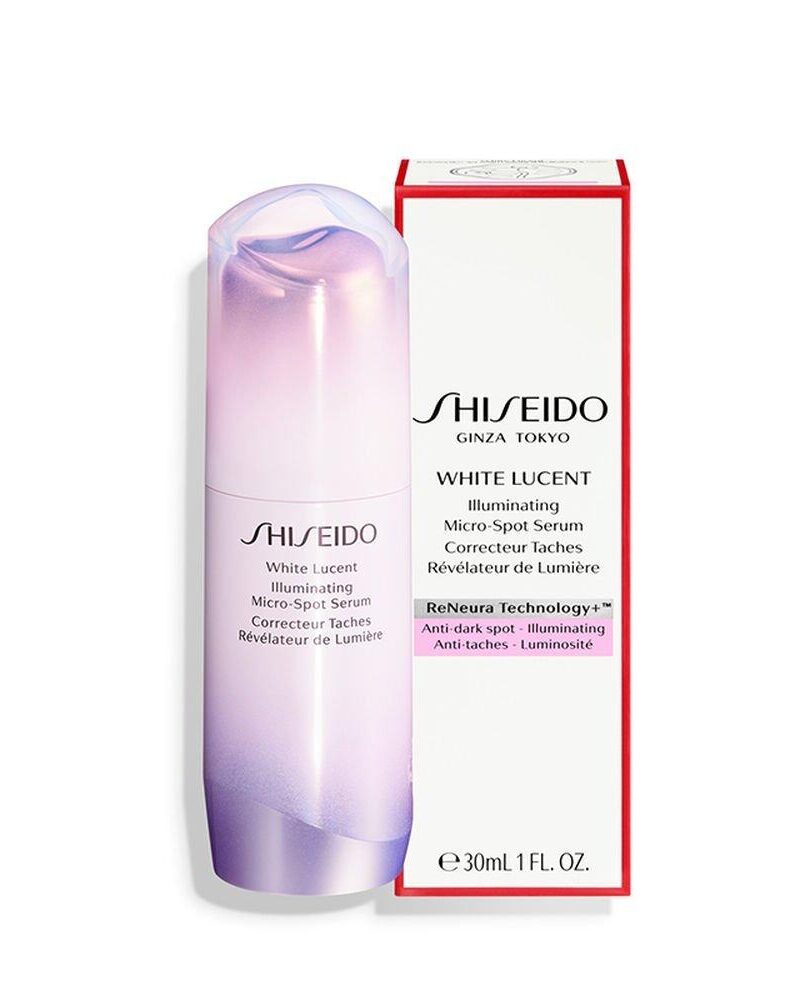 Shiseido White Lucent Illuminating Micro-Spot Serum Серум за изсветляване на кожата за жени на супер цена от parfium.bg