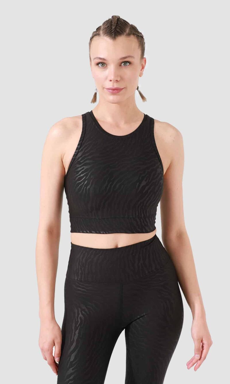 Спортно бюстие TIGER BLACK
