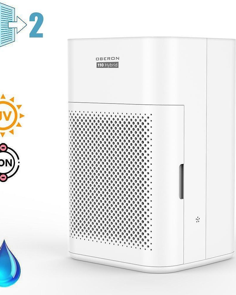 Oberon 110 HYBRID (до 15 м2) - Пречиствател и овлажнител на въздух