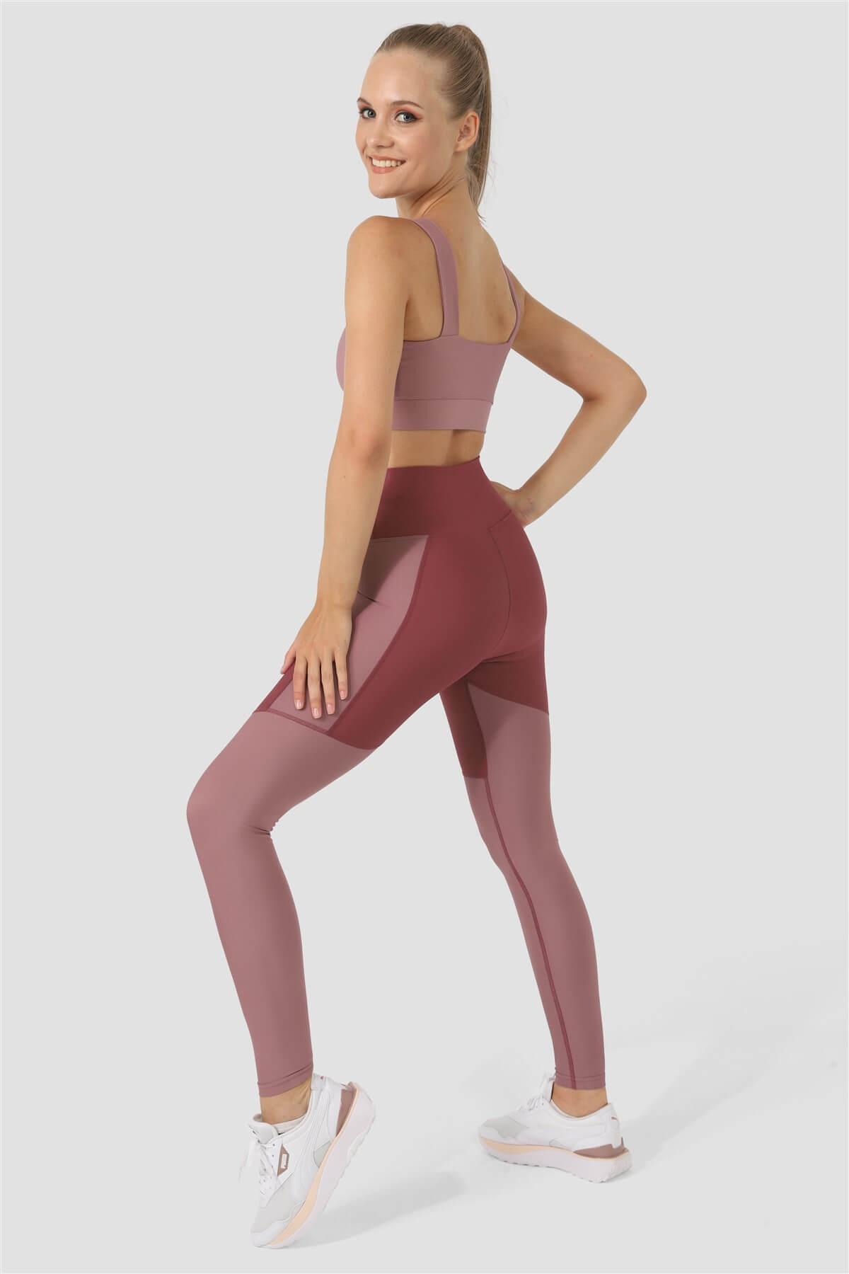 Спортно бюстие с квадратно деколте SQUARE L.ROSE - Image 4