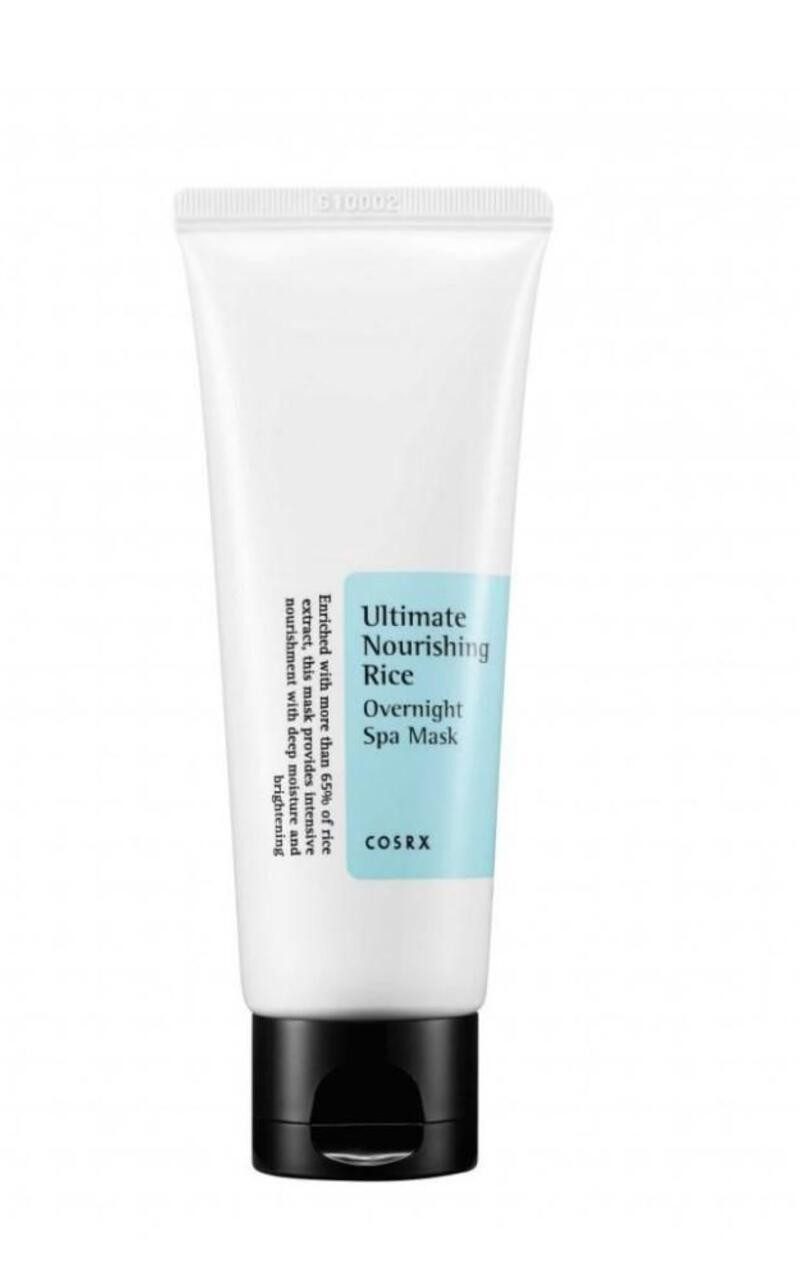 Cosrx Ultimate Nourishing Rice Overnight Spa Mask Маска за сън или с отмиване с екстракт от ориз на супер цена от parfium.bg