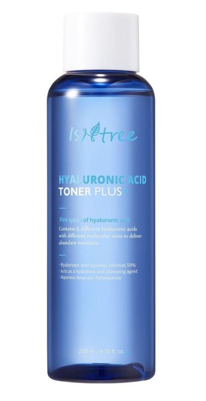 Isntree Hyaluronic Acid Toner Plus тоник за лице с 5 вида хиалуронова киселина на супер цена от parfium.bg