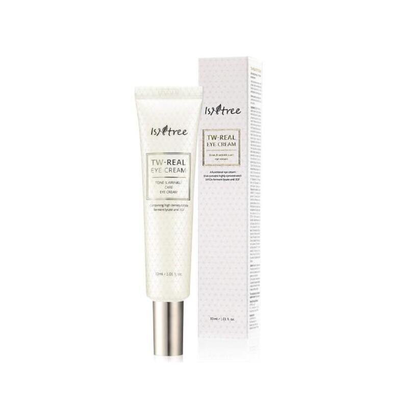 Isntree TW-Real Eye Cream околоочен крем с бифидобактерии на супер цена от parfium.bg