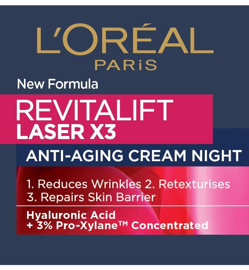 L'Oréal DERMO REVITALIFT LASER Нощен крем 50мл на супер цена от parfium.bg