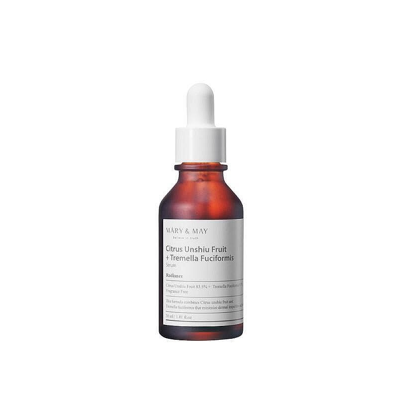 Mary and May Citrus Unshiu + Tremella Fuciformis Serum серум за лице с екстракт от сацума и сребърни ушички на супер цена от parfium.bg