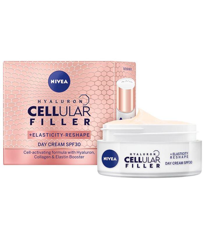 NIVEA Cellular Hyaluron Filler + Elasticity Дневен крем на супер цена от parfium.bg