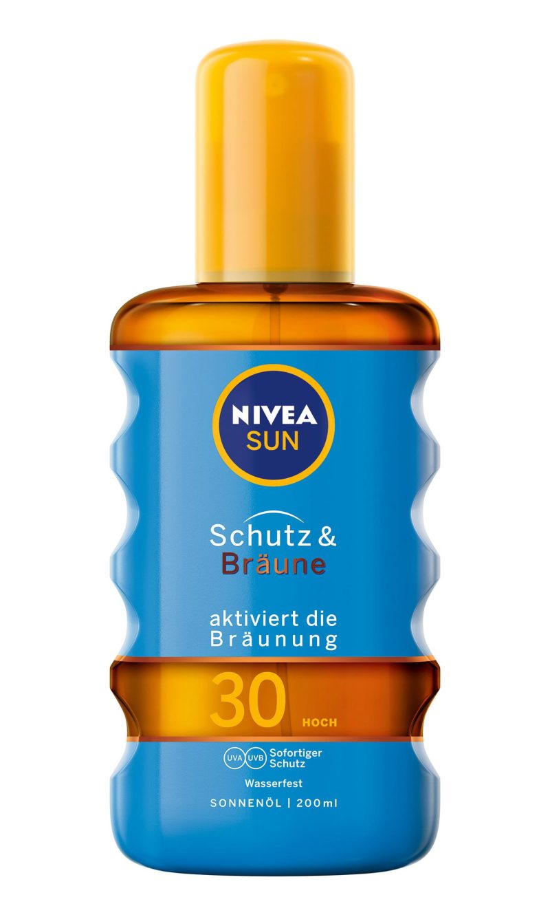 Nivea Sun Protect & Bronze Защитно олио за допълнителен тен SPF 30 на супер цена от parfium.bg