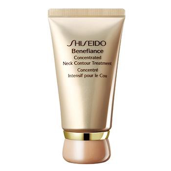 Shiseido Benefiance Concentrated Neck Contour Treatment Регенериращ крем против бръчки за шия и деколте на супер цена от parfium.bg