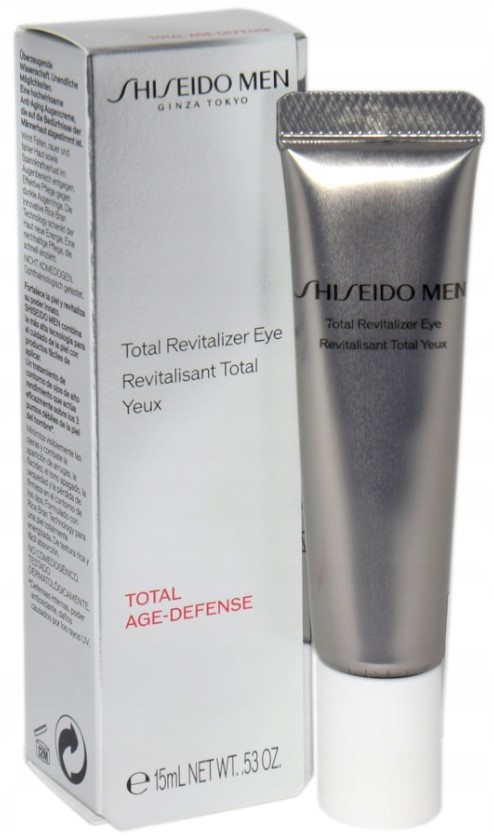 Shiseido Men Total Revitalizer Eye грижа против бръчки за околоочен контур с хиалуронова киселина на супер цена от parfium.bg
