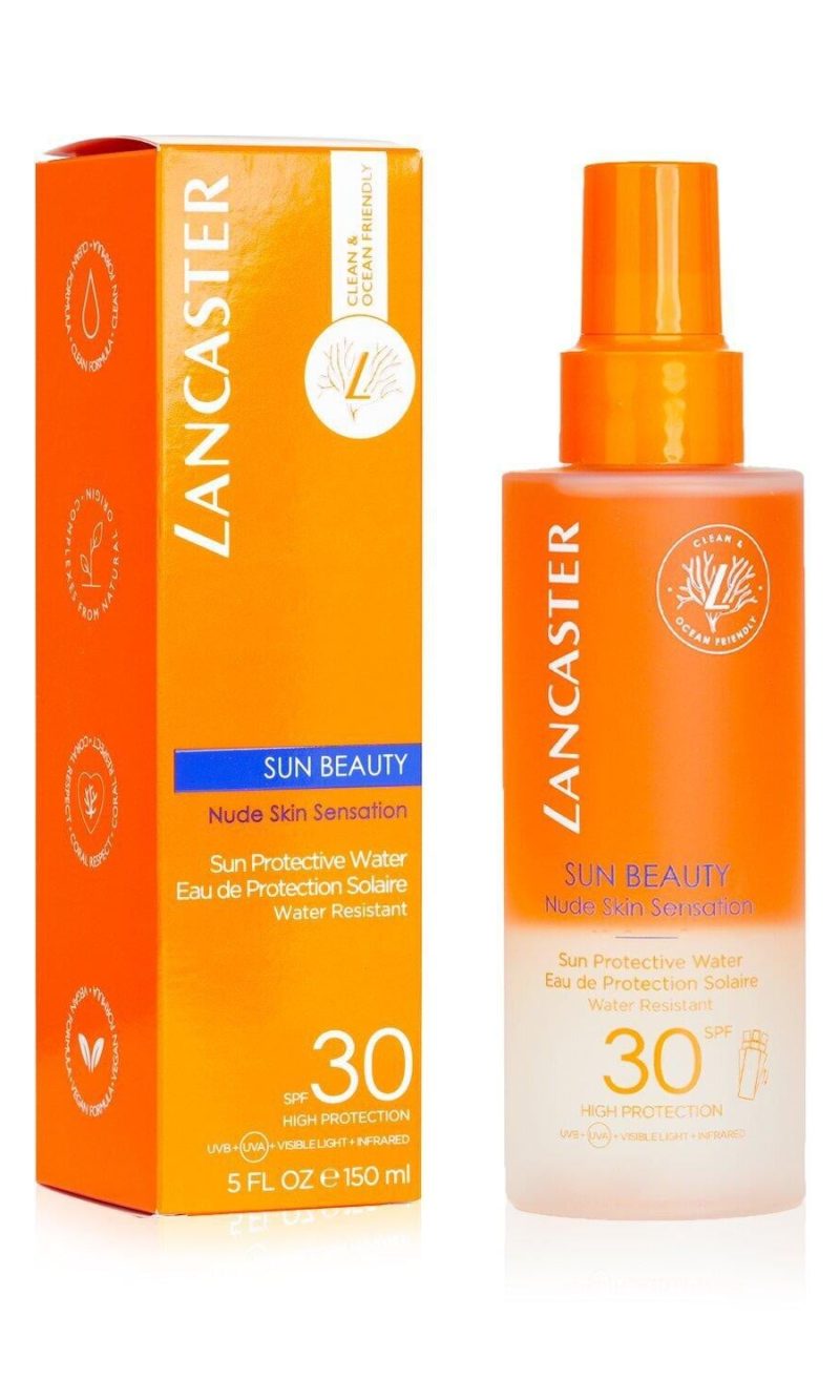 Lancaster Sun Beauty Nude Skin Sensation Sun Protective Water SPF30 Слънцезащитна вода без опаковка на супер цена от parfium.bg
