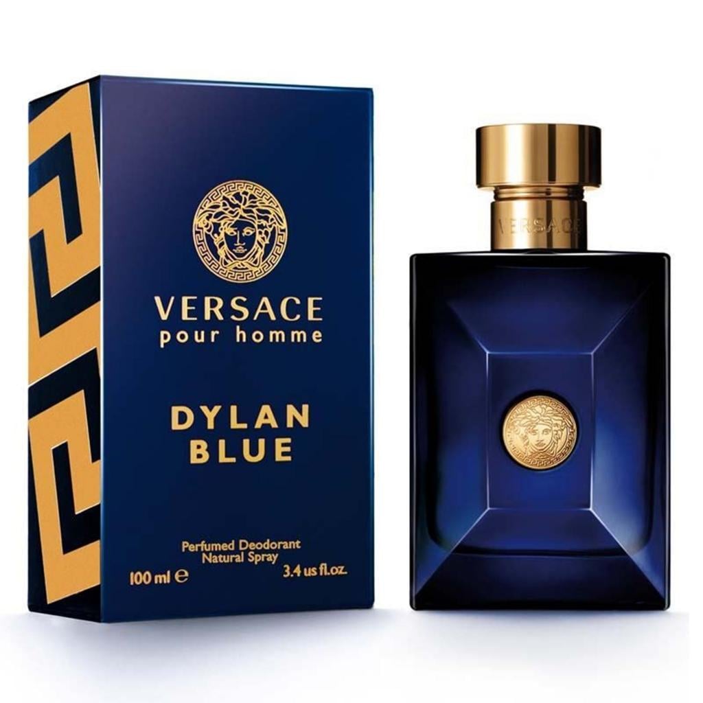 Versace Dylan Blue Дезодорант спрей за мъже на супер цена от parfium.bg