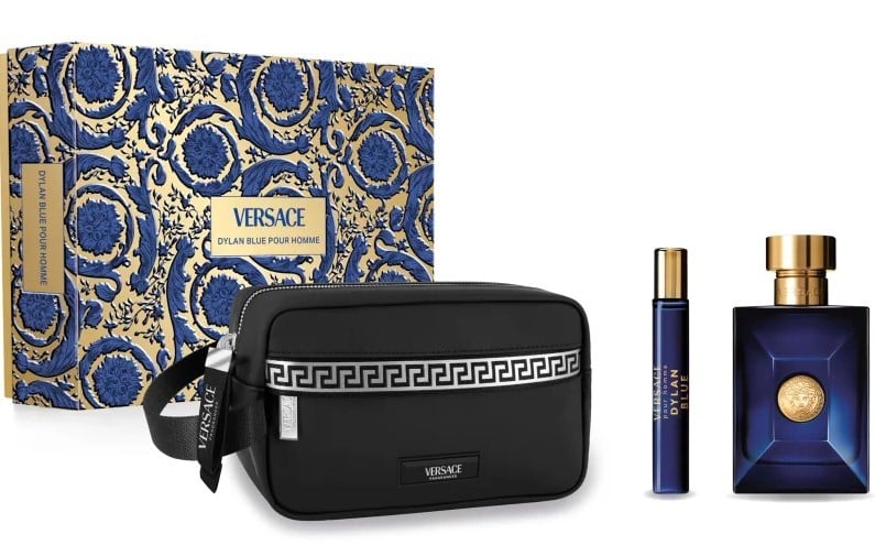 Versace Dylan Blue подаръчен комплект за мъже на супер цена от parfium.bg