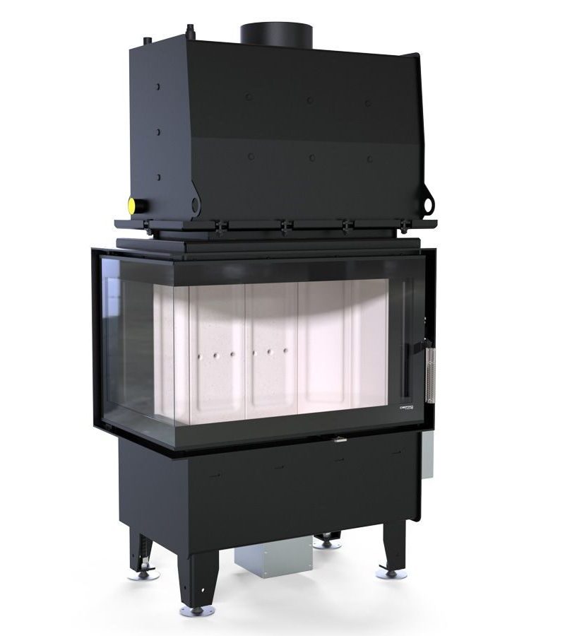 Ъглова камина Riva SM BP/BL SHORT – 19.2kW