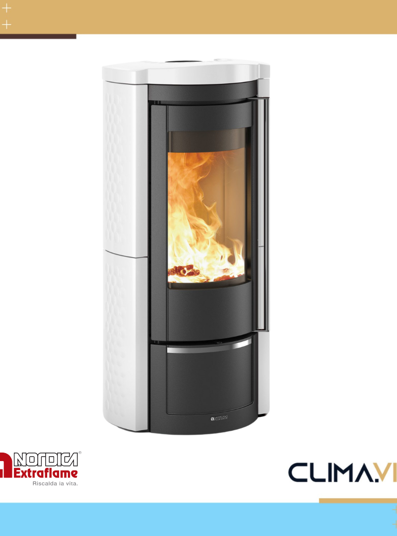 Чугунена печка на дърва La Nordica Extraflame LIU