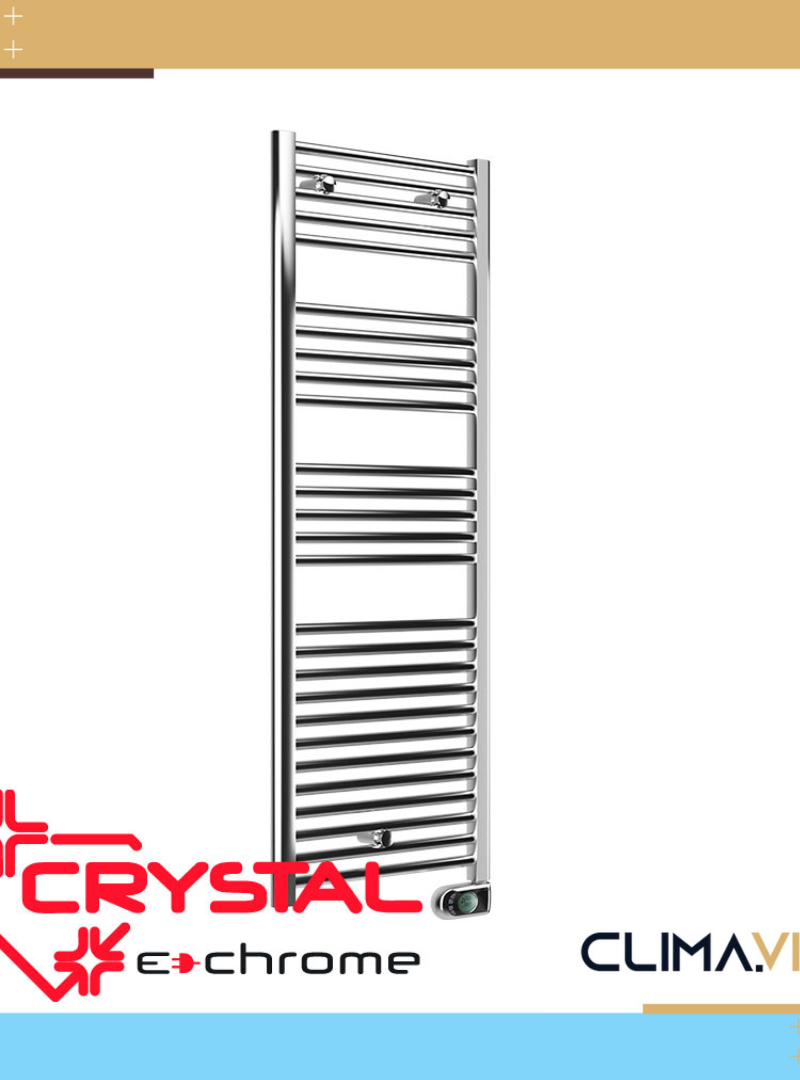 Електрическа лира за баня Crystal E-CHROME 450 W