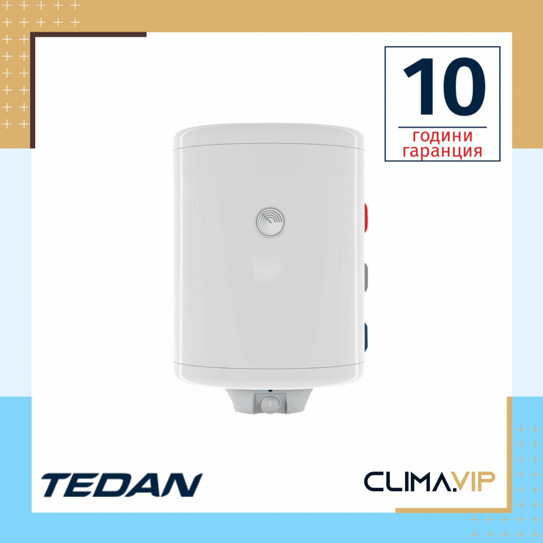 Електрически бойлер Tedan Combi Plus inox 80л