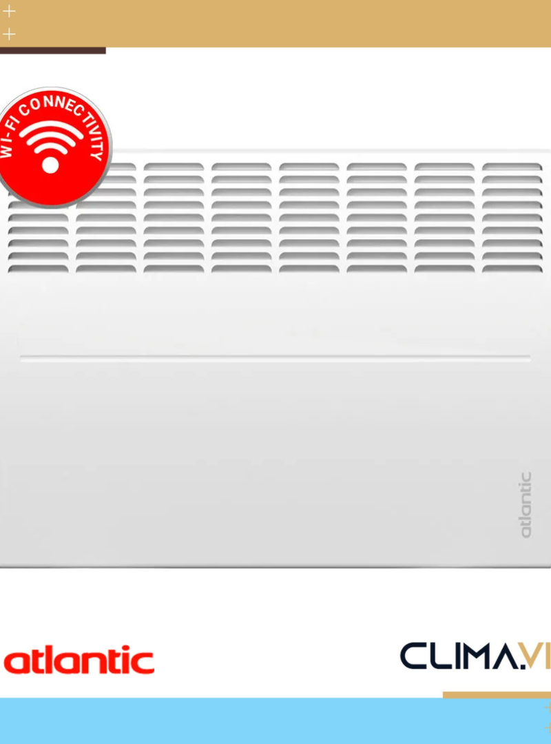 Електрически конвектор Atlantic F120 Design 2000 W Wi-Fi