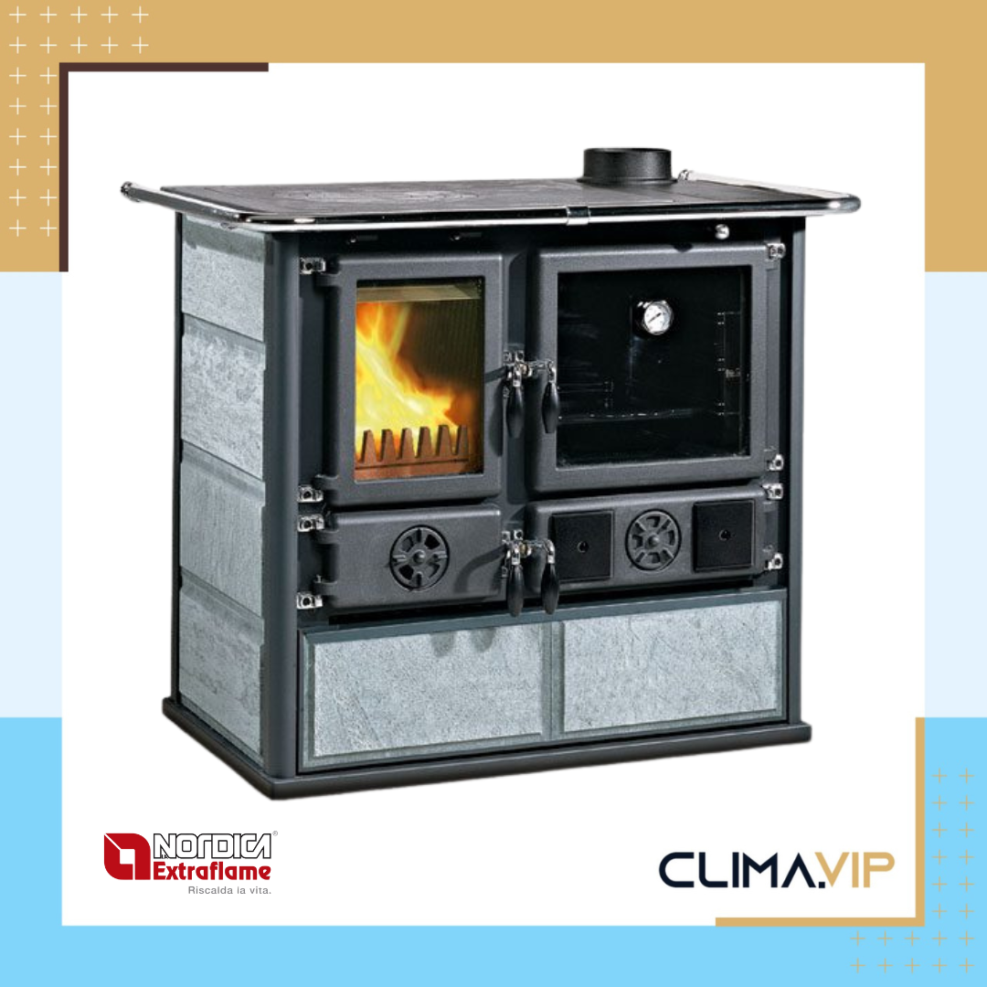 Готварска печка на дърва La Nordica Extraflame Rosa 4.0 PETRA