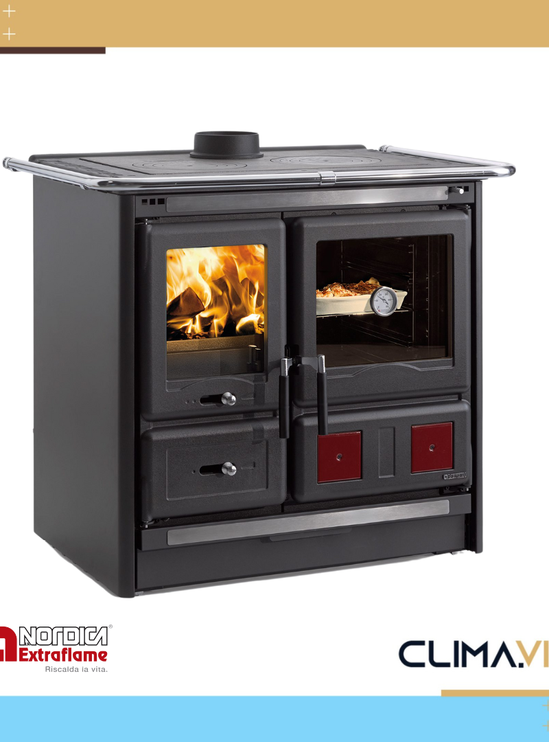 Готварска печка на дърва La Nordica Extraflame Rosa L 5.0