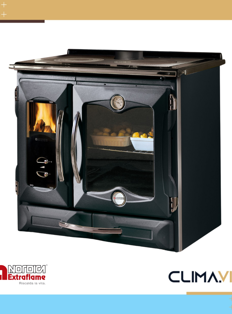 Готварска печка на дърва La Nordica Extraflame Suprema 4.0