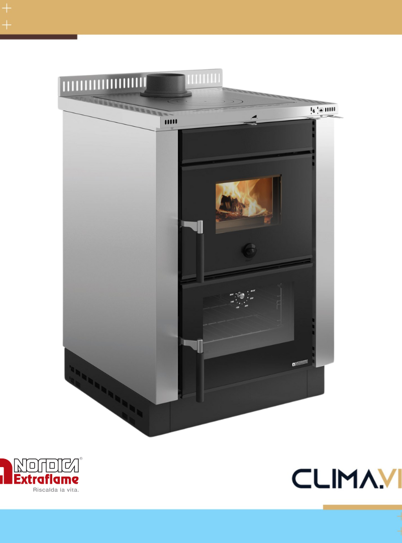 Готварска печка на дърва La Nordica Extraflame VICENZA EVO