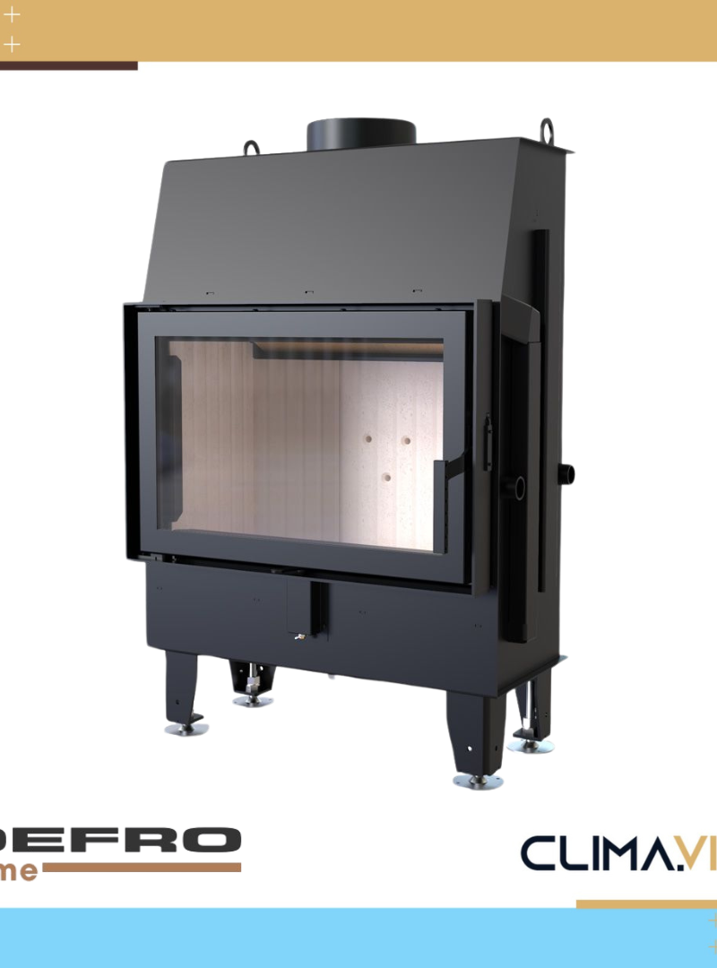 Камина на дърва за вграждане Defro Home Impuls SM/ME/LA 9.6~14.4 kW