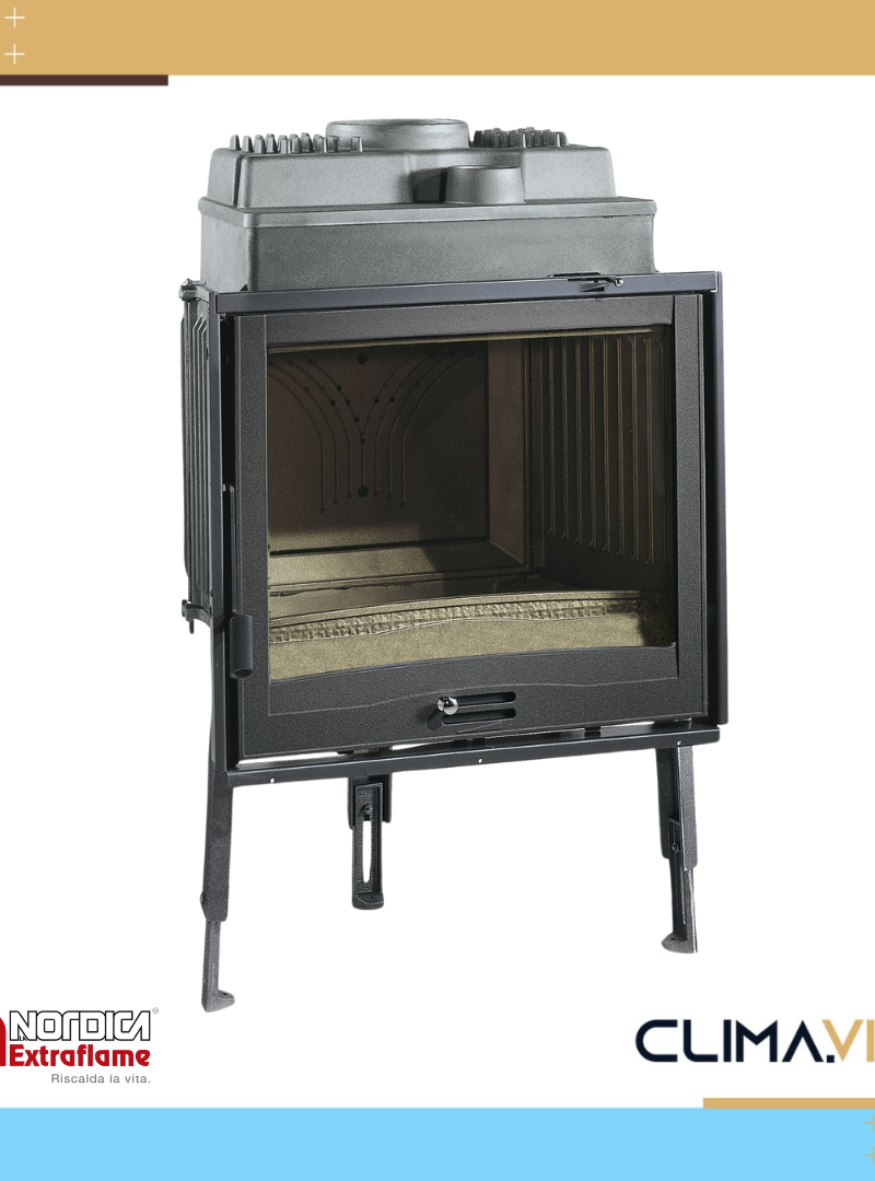 Камина на дърва за вграждане La Nordica Extraflame Focolare 70 Piano Evo