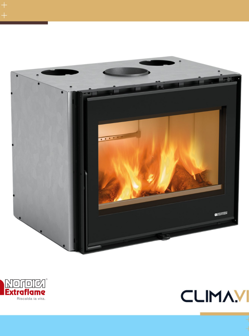 Камина на дърва за вграждане La Nordica INSERTO 70 WIDE – 7.5 kW