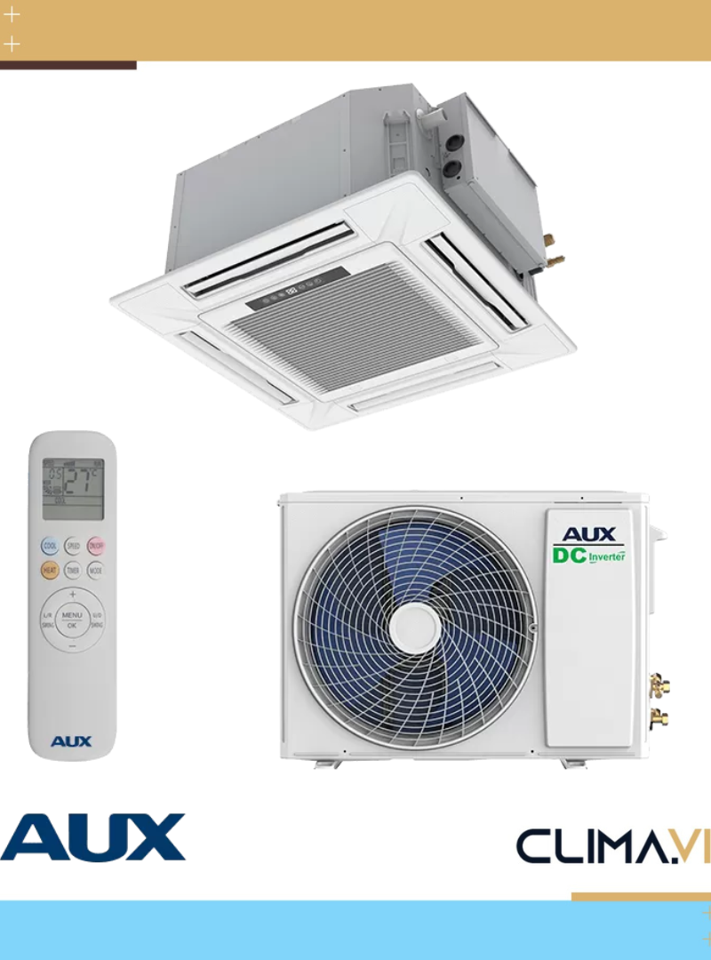 Касетъчен климатик AUX AUCA-H36/NDR3HYCA + AL-H36/NDR3C2(U)