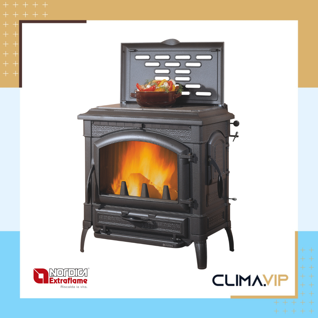 Печка на дърва La Nordica Extraflame ISOTTA CON CERCHI EVO