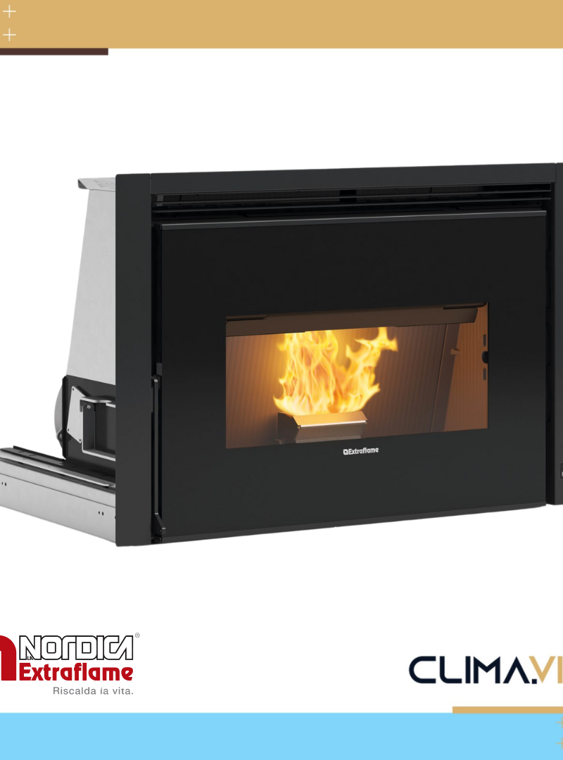 Пелетна камина за вграждане Comfort P85 Plus