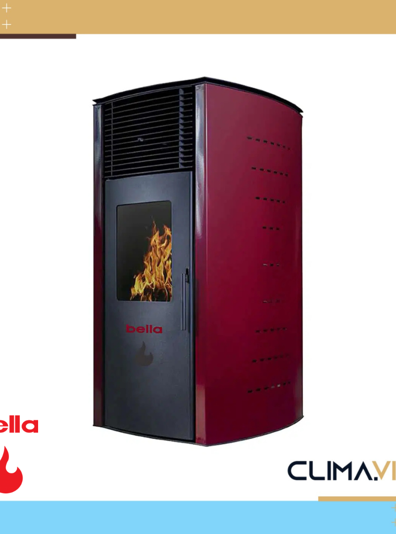 Суха пелетна камина Bella