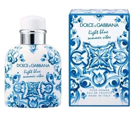 Dolce & Gabbana Light Blue Summer Vibes Тоалетна вода за мъже EDT на супер цена от parfium.bg