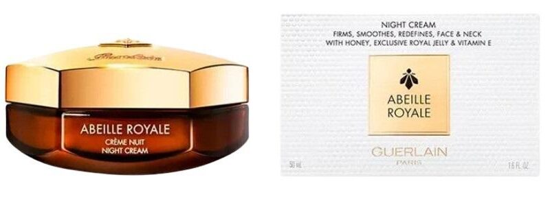 Guerlain Abeille Royale Honey Treatment Night Cream Пълнещ нощен крем против бръчки на супер цена от parfium.bg